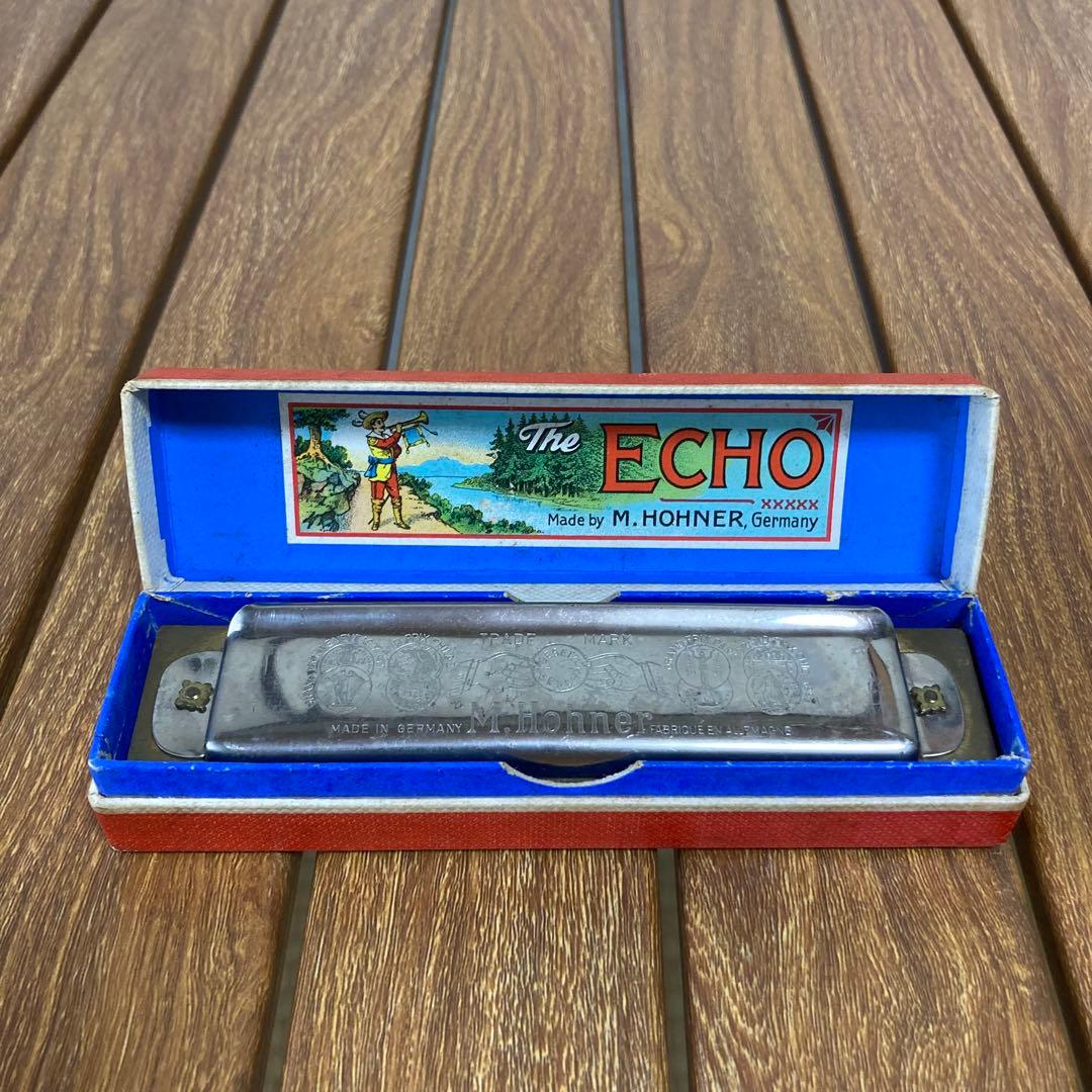 ビンテージ M.HOHNER ホーナー Echo Vamperハーモニカ