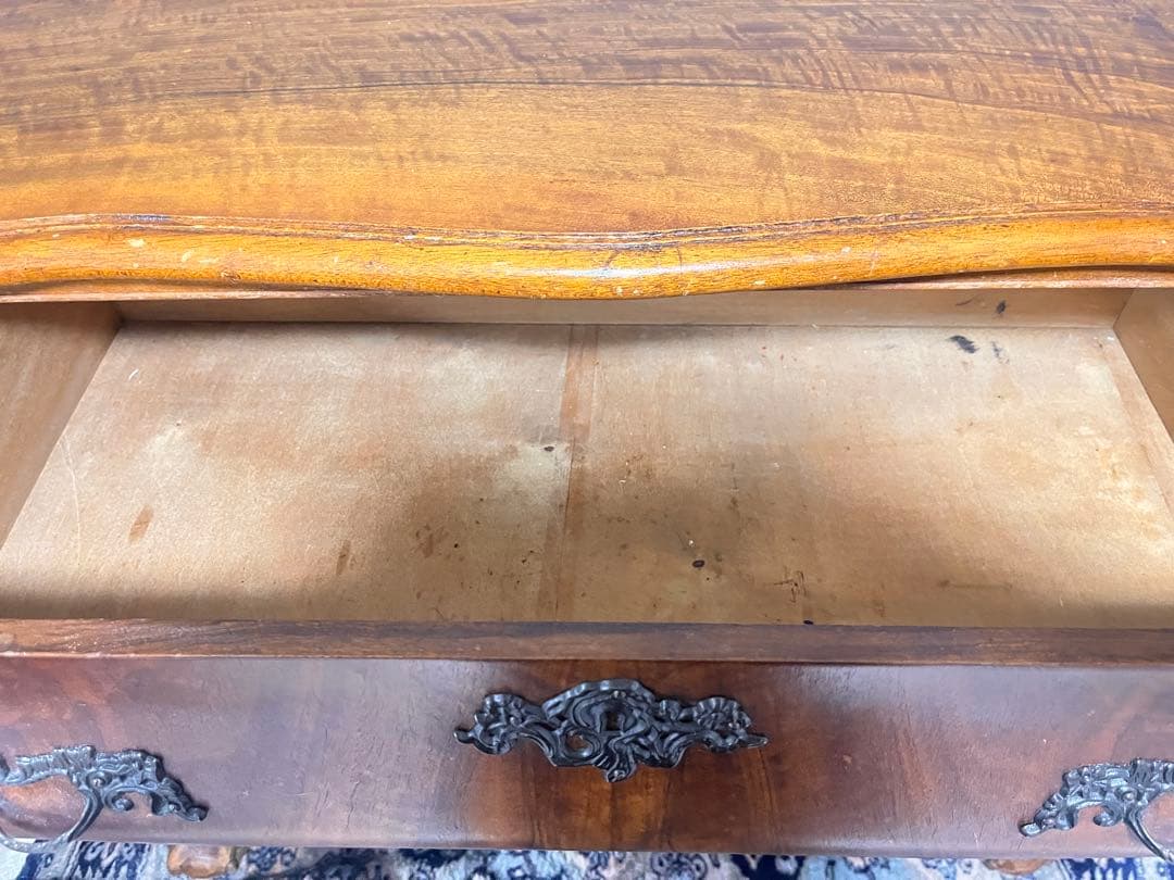 ⚠️11月まで‼️バロックスタイル 木製チェスト 3引き出し　アンティーク家具