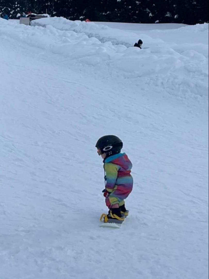 子供用 スノーボード&スキー　雪遊びセット　ケース付き