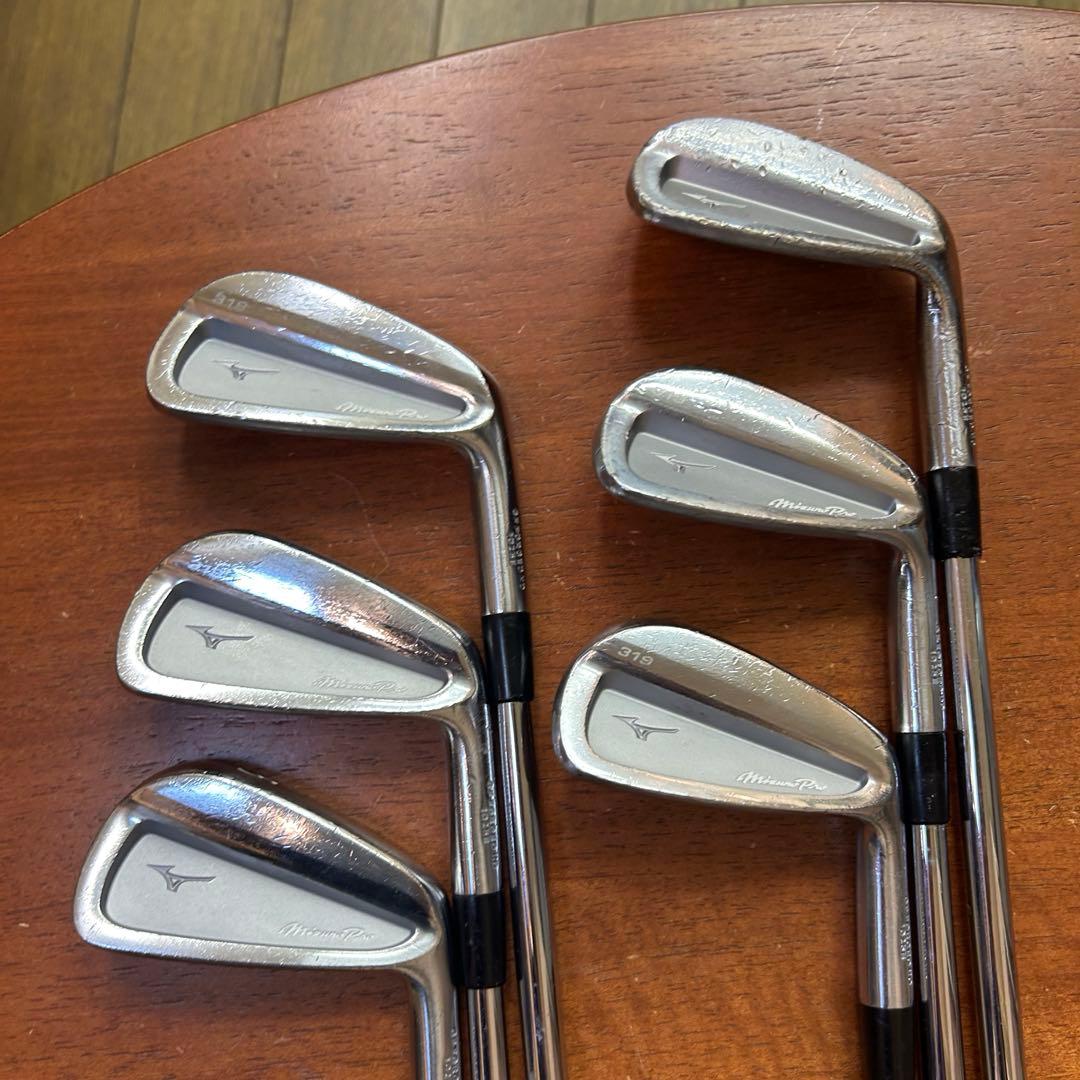 Mizuno Pro 319 アイアンセット 6本 DG105 S200