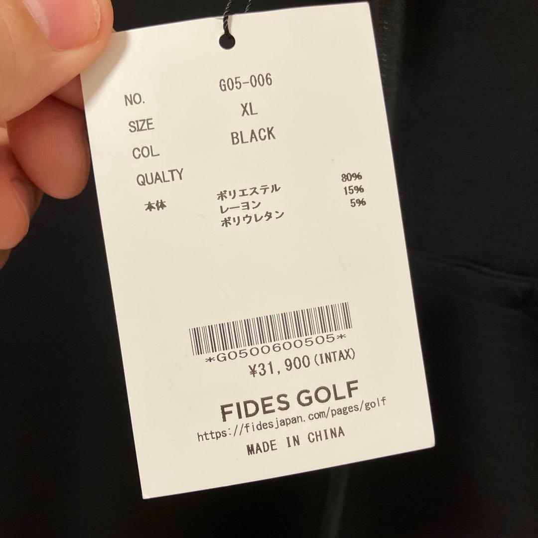 FIDES GOLF ブラック フルジップジャケットXL