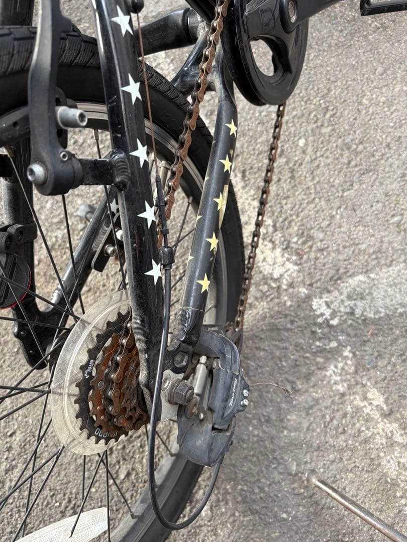 MARIN クロスバイク 星柄デザイン20インチ 引き取り限定