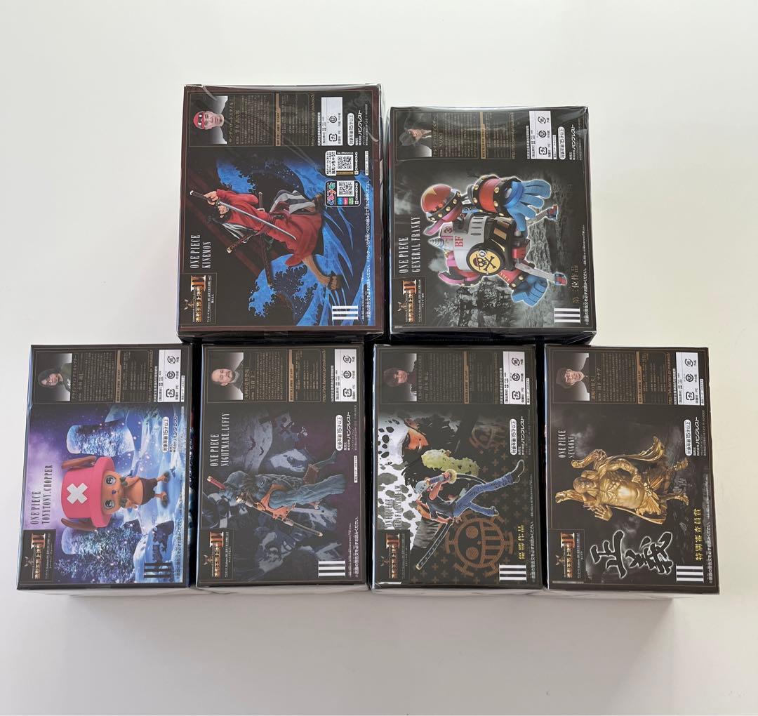 ONE PIECE フィギュア 造形王頂上決戦 III 未開封 6箱セット