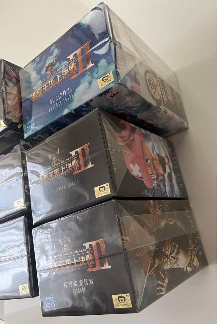 ONE PIECE フィギュア 造形王頂上決戦 III 未開封 6箱セット