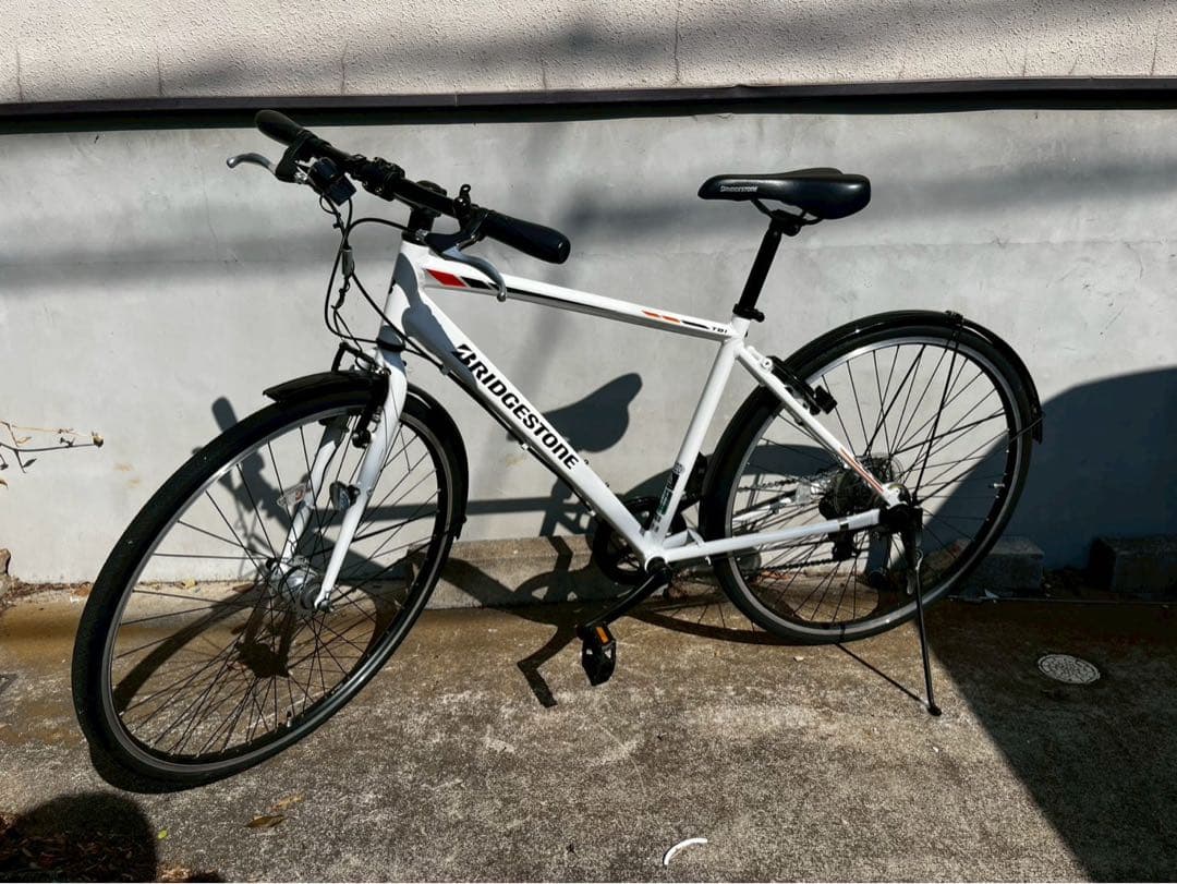 BRIDGESTONE ブリヂストン　クロスバイク ホワイト TB1