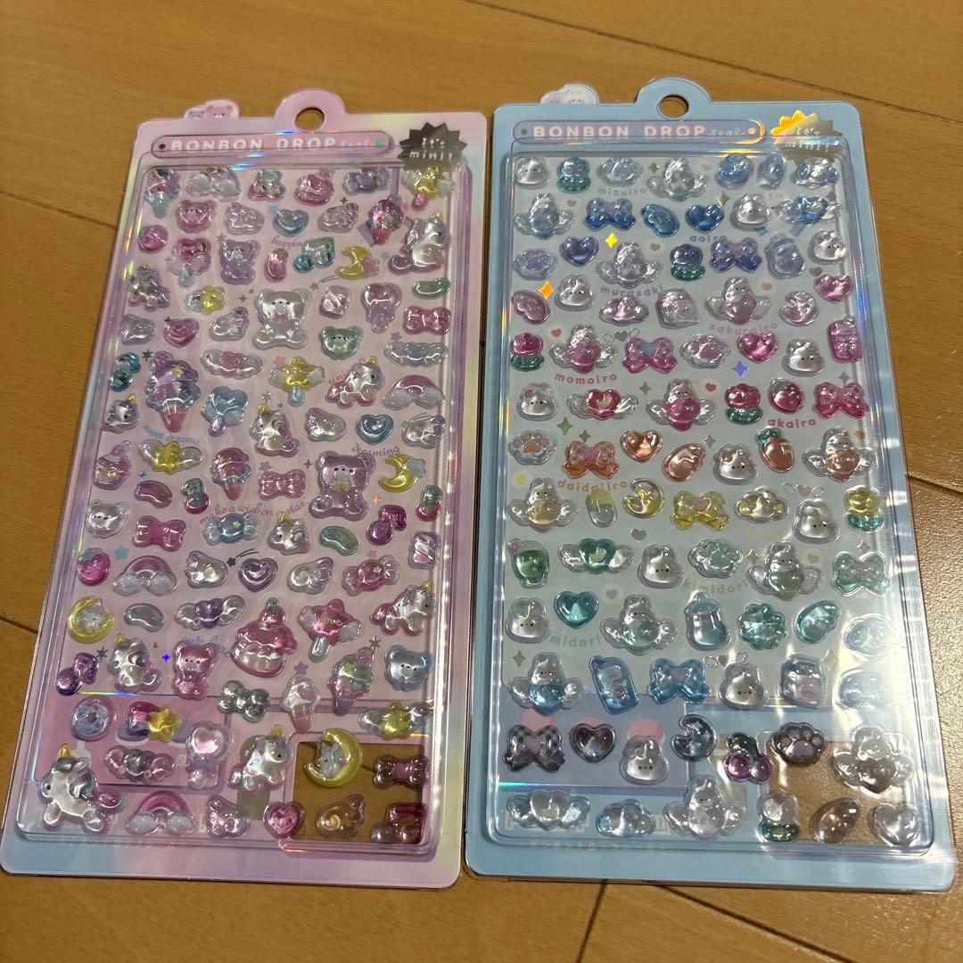 新品　正規品　ボンボンドロップシール　オリジナル　ミニ　　8種