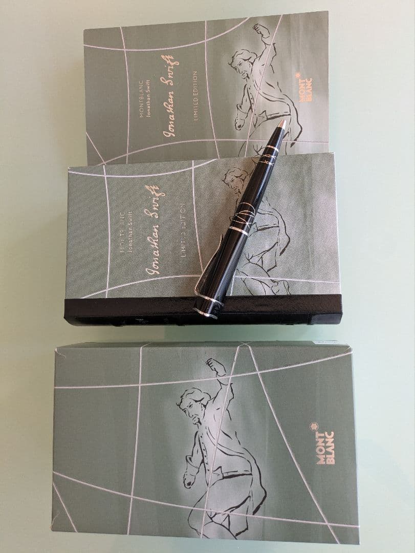 美品Montblanc限定版ジョナサンスイフトボールペン107483