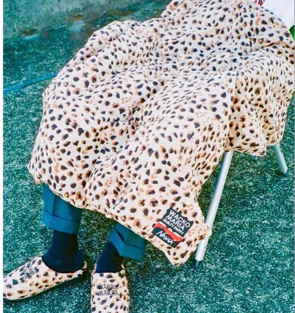 【最終値下】 WACKOMARIA NANGA レオパード ダウン ブランケット