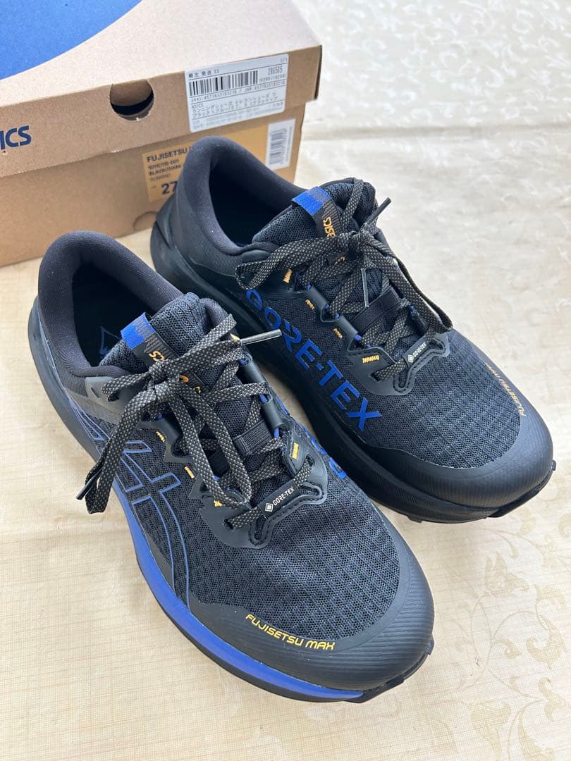 雪上　スパイク付　アシックス　FUJISETSU MAX GTX 27.5cm