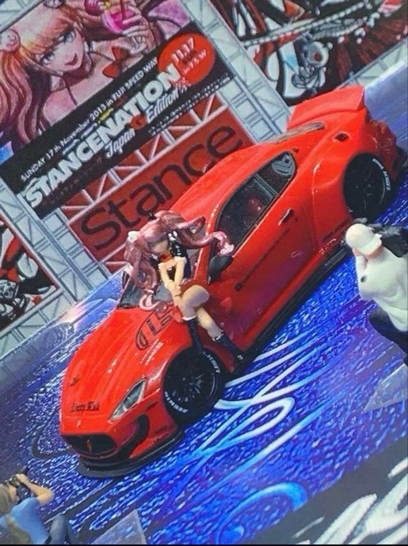 1/64 LBWK マセラティグランツーリスモ レッド　ラスト1台