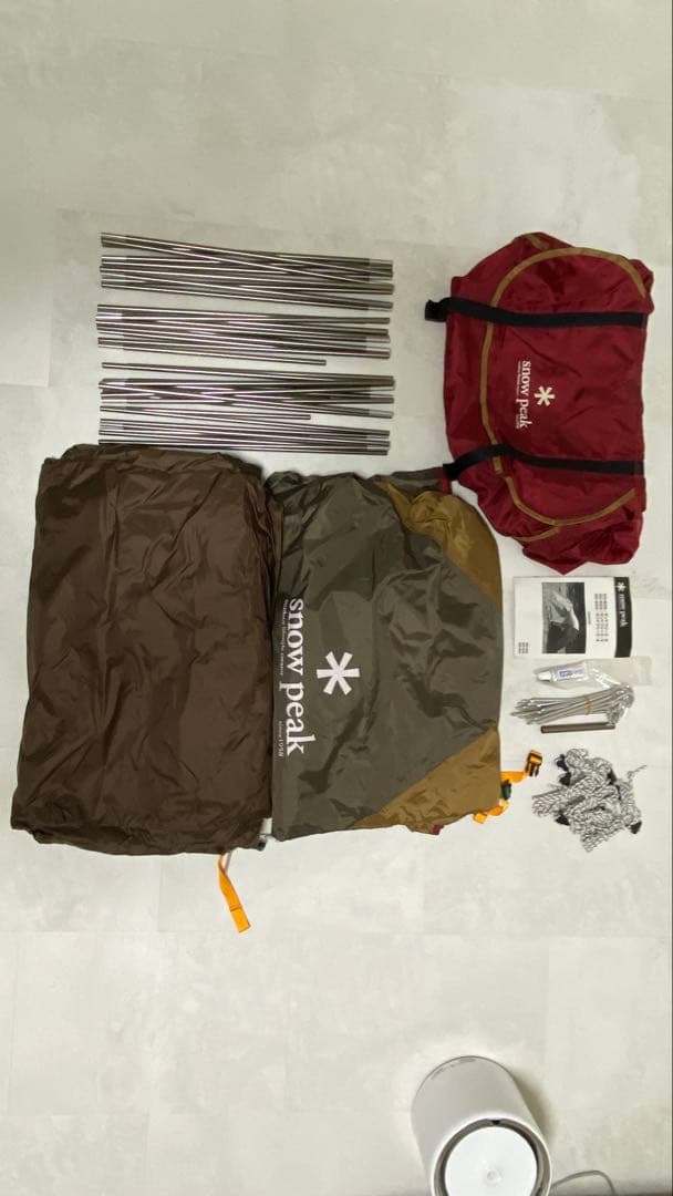 【使用回数1回】スノーピーク　ランドブリーズ4　SD-604