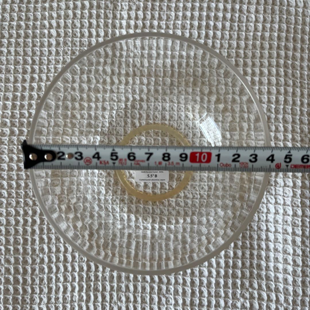 クリアークリスタルボウル　432hz