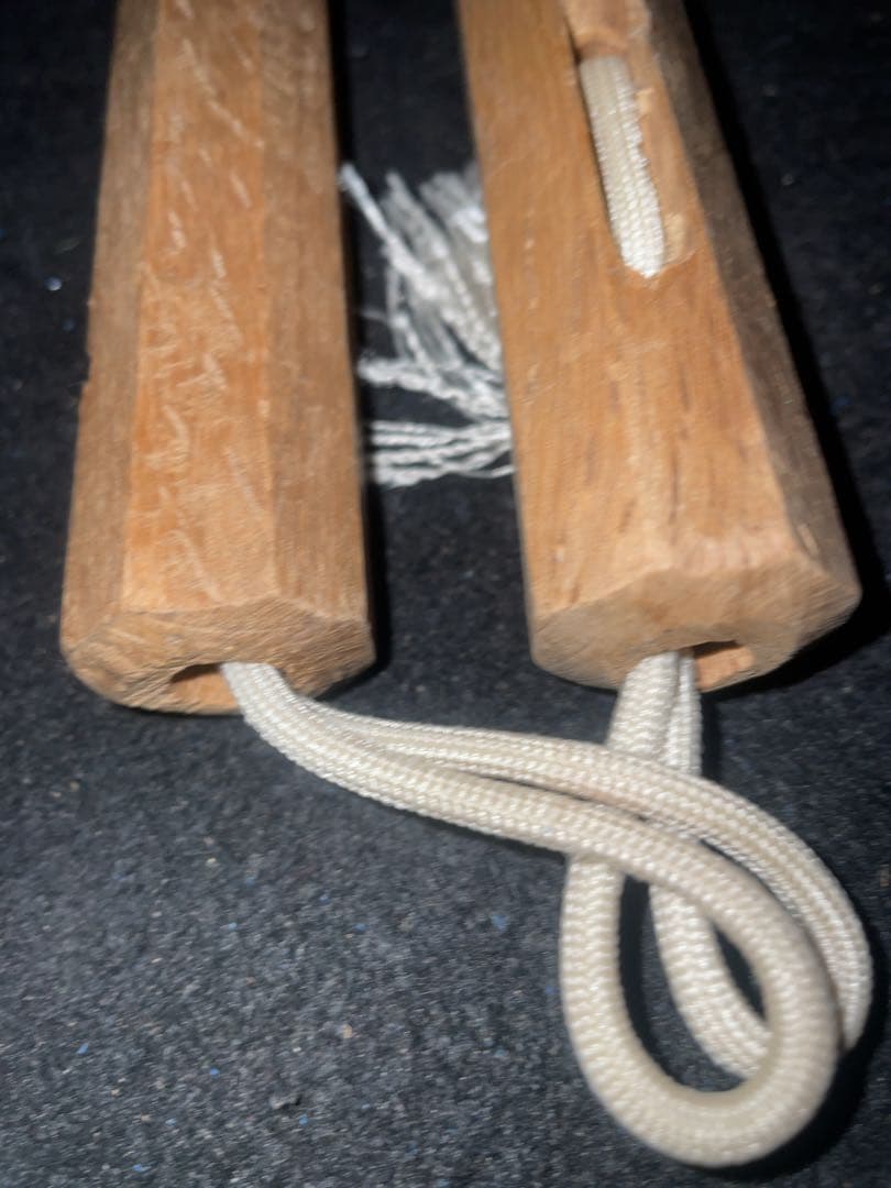 激レア 希少 40年前 木製 ヌンチャクNo5 全日本空手道連盟