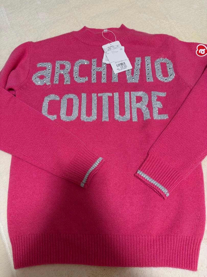 archivio ピンク セーター 36 新品未使用
