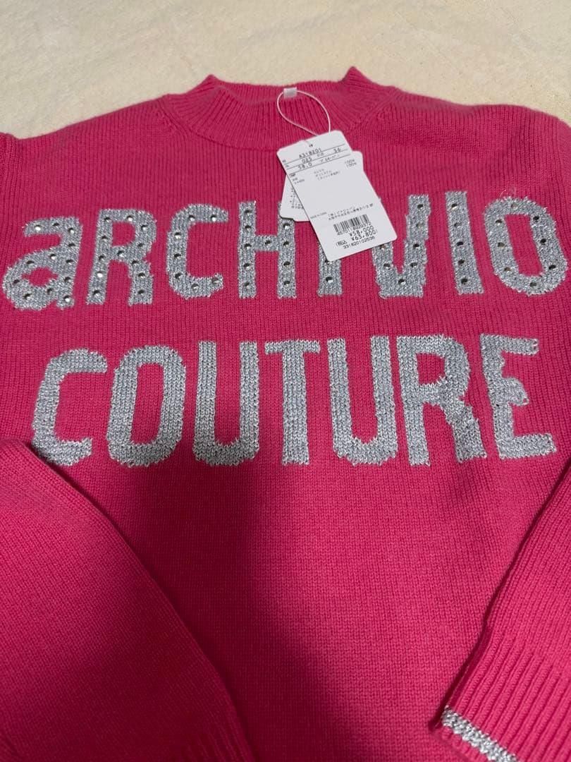 archivio ピンク セーター 36 新品未使用
