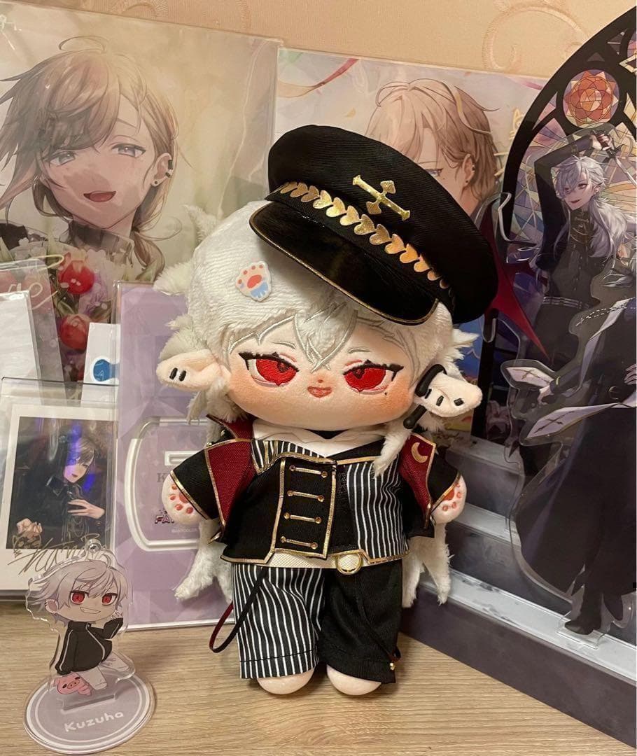 【完売激レア】お顔厳選　着せ替え　ぬいぐるみ 20cm　にじさんじ　葛葉