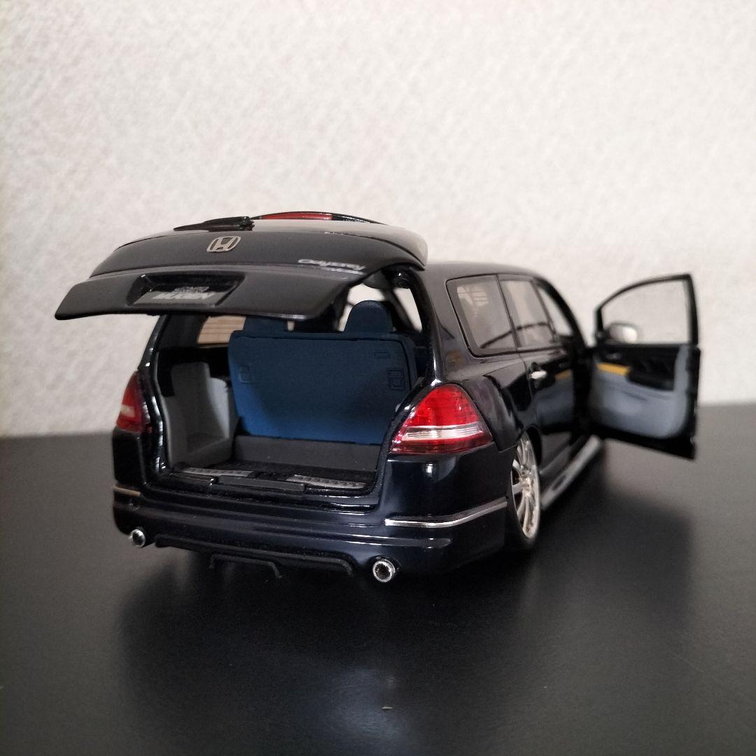 ホンダ オデッセイ RB1　1/24　ダイキャスト　模型　カラーサンプル　車高短