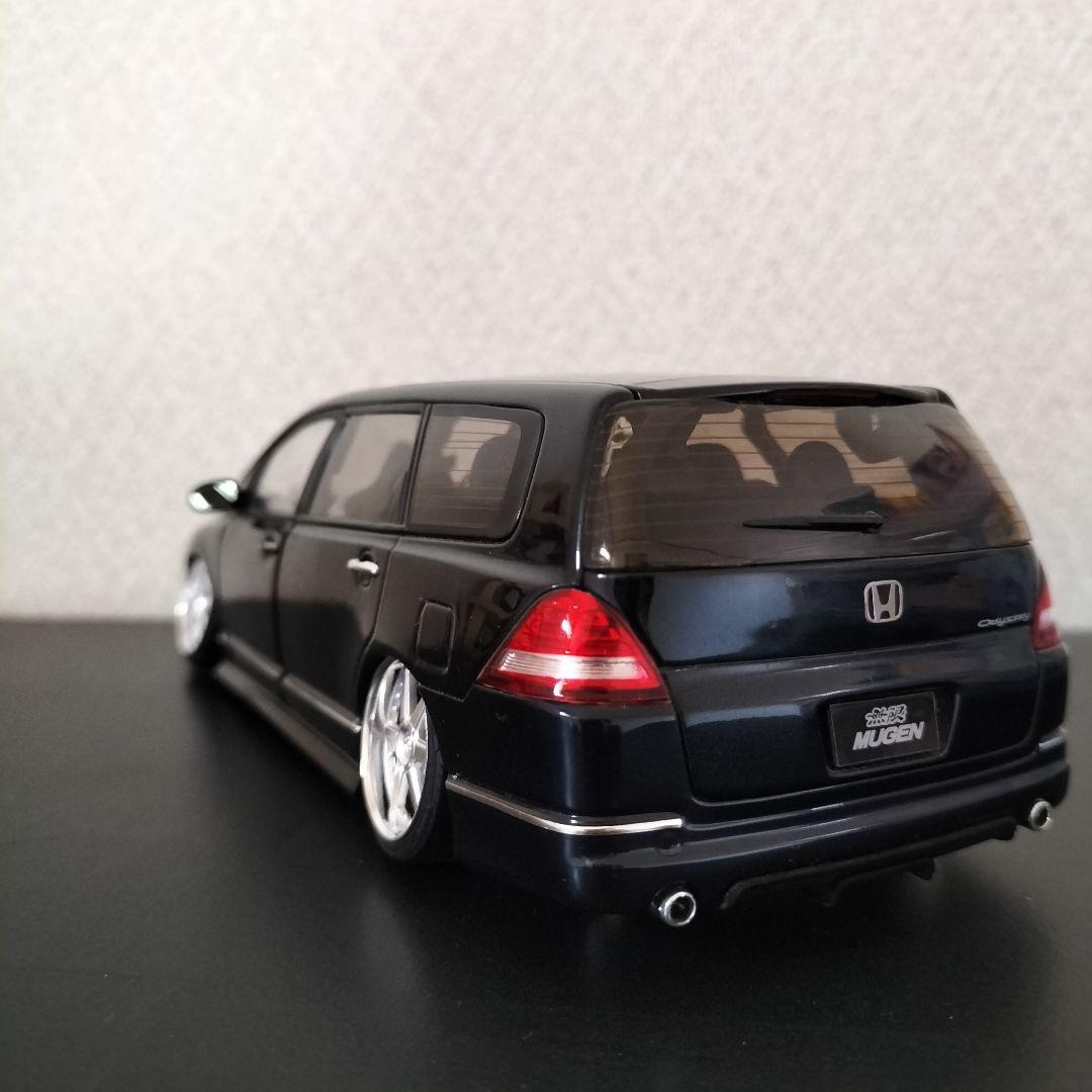 ホンダ オデッセイ RB1　1/24　ダイキャスト　模型　カラーサンプル　車高短