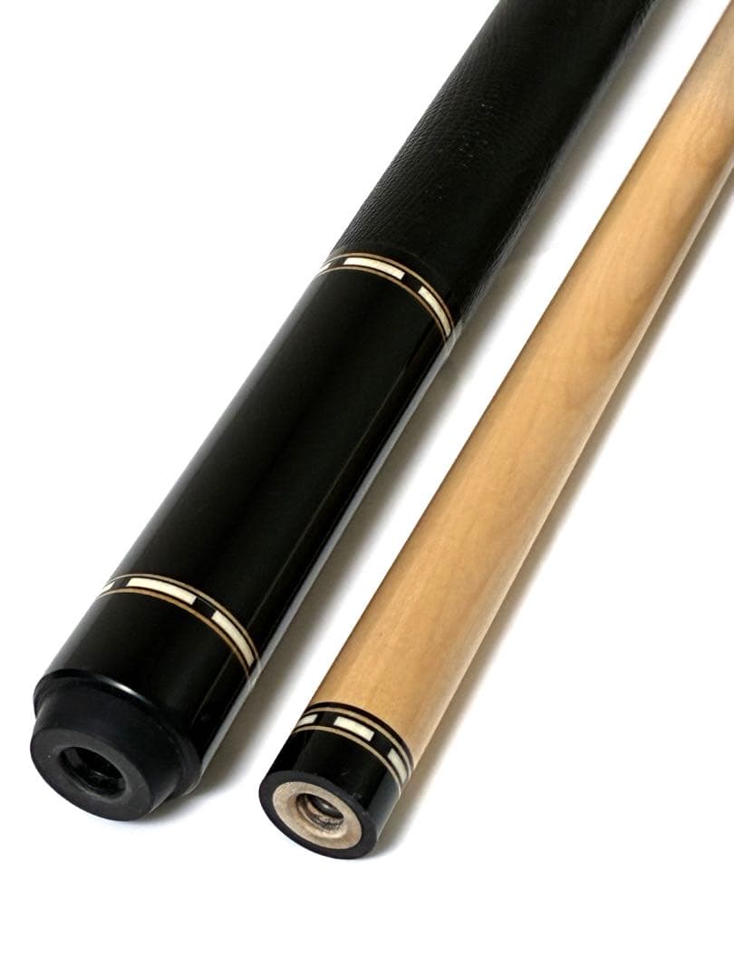 【美品】黒檀ストレート　カーボン芯シャフト　ロゴ無し　ラジアル