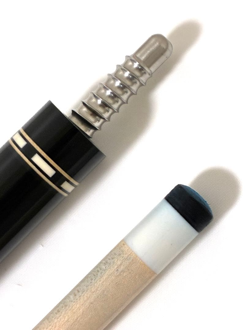 【美品】黒檀ストレート　カーボン芯シャフト　ロゴ無し　ラジアル