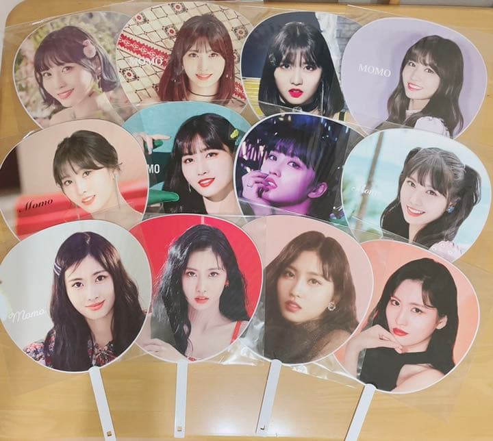 TWICE モモ うちわ セット ソウルコン