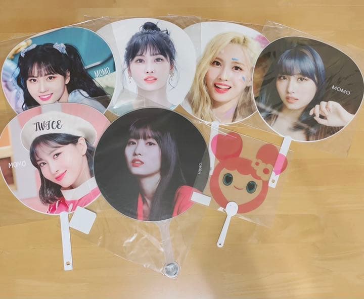 TWICE モモ うちわ セット ソウルコン