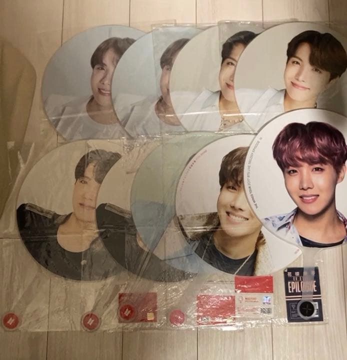 bts ホソク うちわ セット