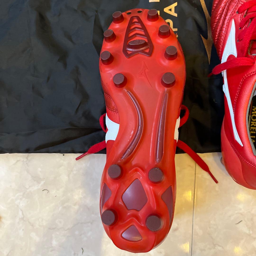 サ*手様 Mizuno Morelia Neo サッカーシューズ レッド