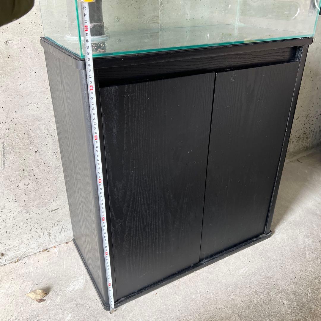 【セット・在庫残り１点】オーバーフロー水槽 セット（水槽台・ろ過槽付）