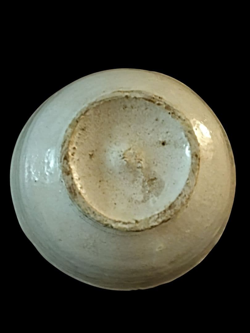 粉引き飯椀-青木亮作