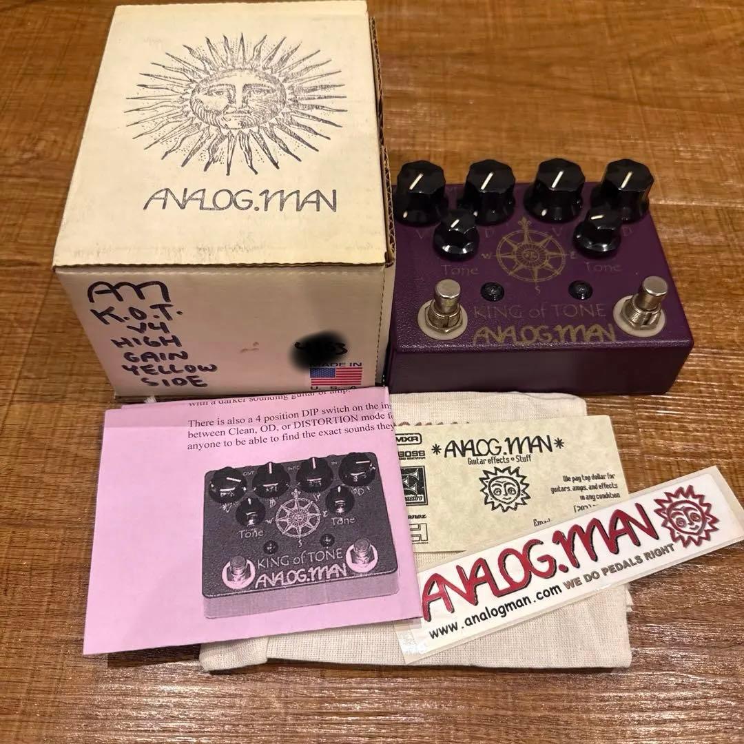 ギター ANALOG.MAN KING of TONE V4