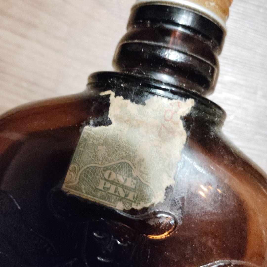 s*4様 【極希少】100年以上前に製造、禁酒法時代に販売されてたウイスキーの空