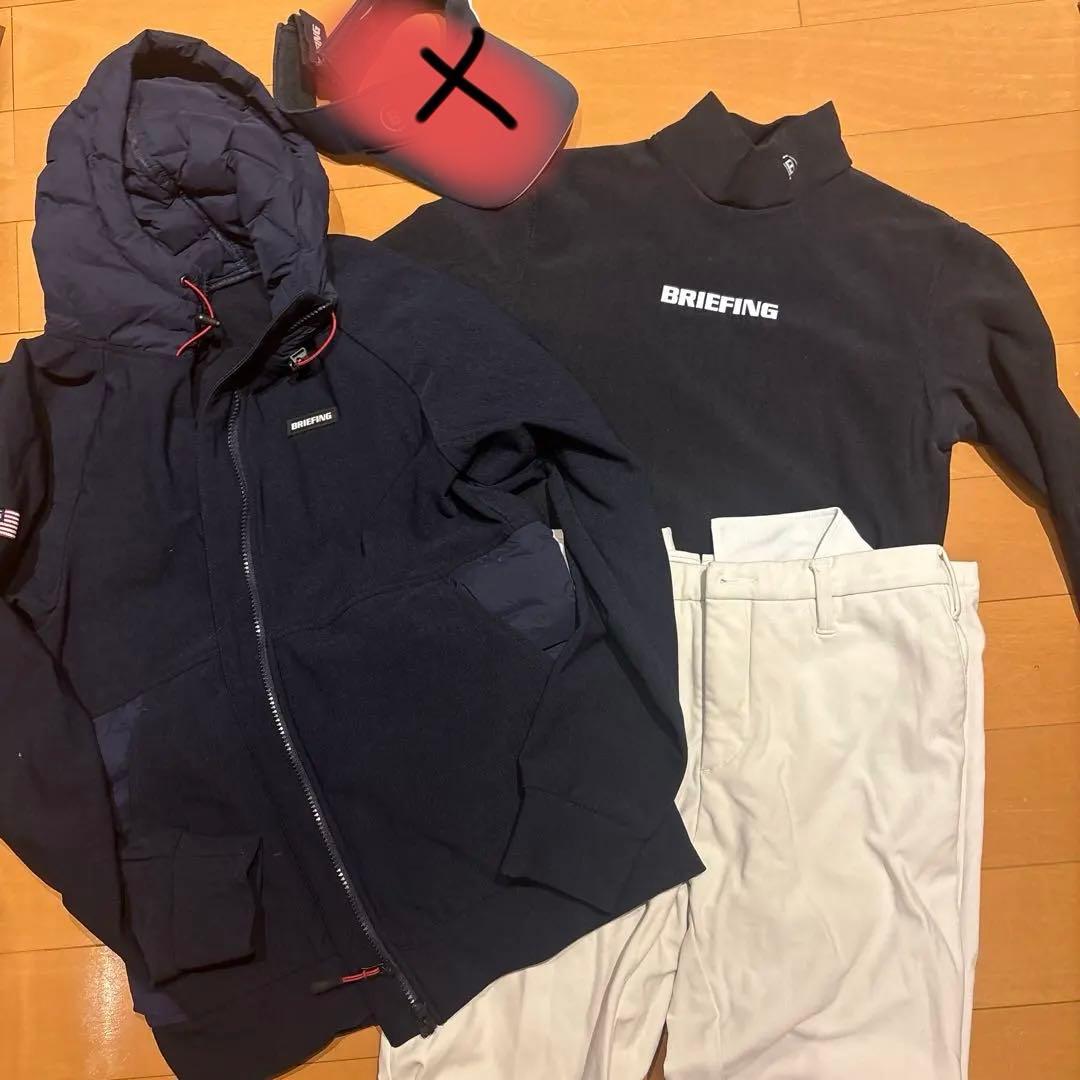 BRIEFING ゴルフウェア メンズ 3点セット