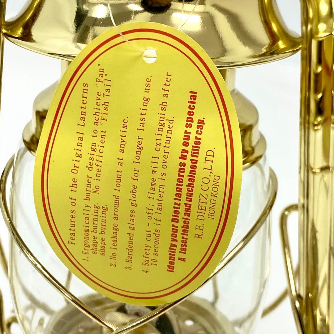 E172 未使用品 真鍮製 DIETZ オイルランタン 76 デイツ 希少