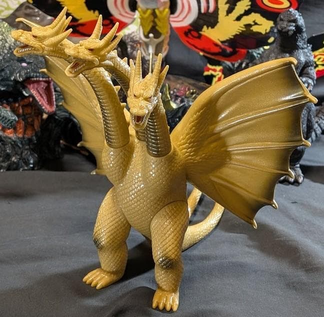 平成ゴジラVSビオランテ・モスラ他（バンダイ）ソフビフィギュア８体セット