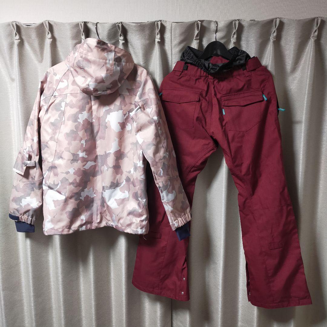 【ほぼ未使用】ICEPARDAL スノーボードウェア レディースM(9号) 上下