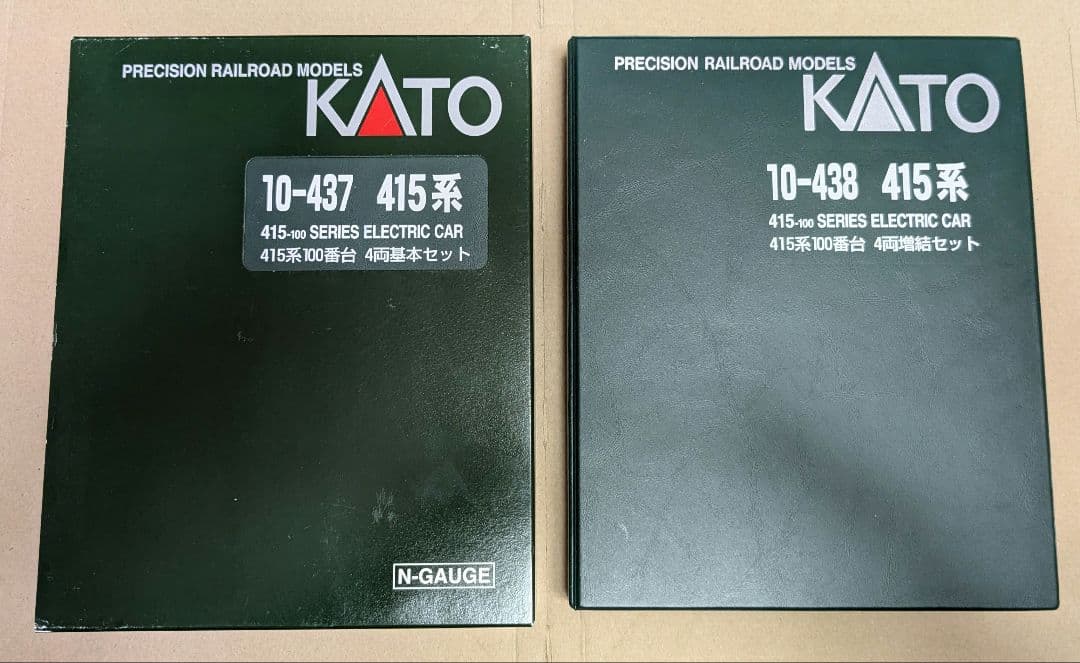 カトー 10-437/10-438 415系100番台 基本増結 増結スリーブ欠