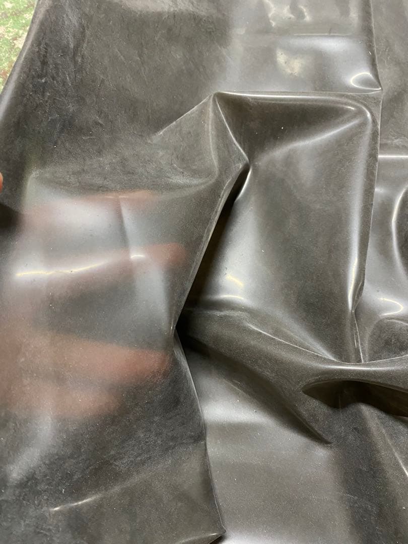 【1人使用可能】バキュームベッド　黒　ラテックス　エアーベッド　電動送風機セット