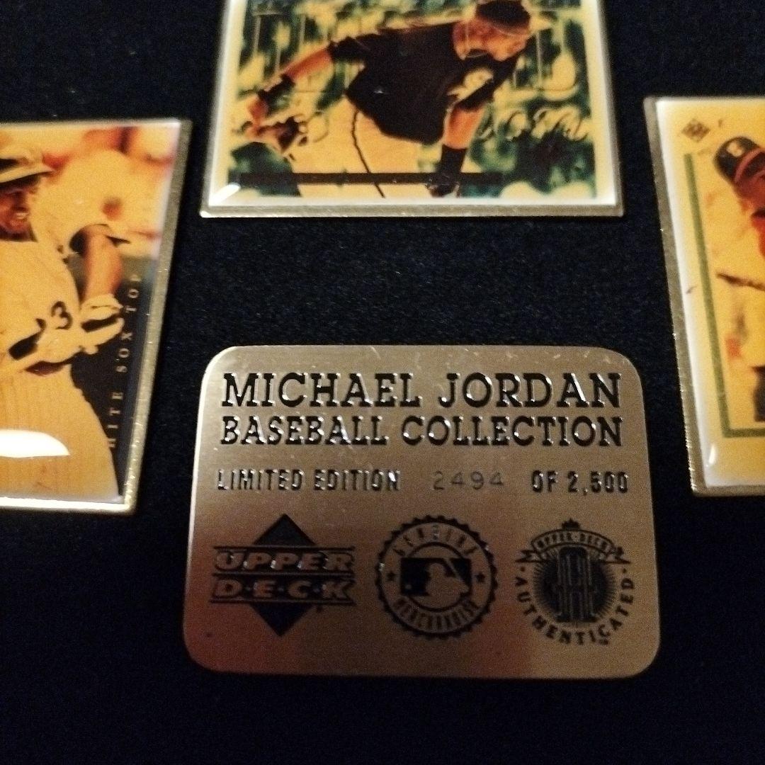 マイケルジョーダン　ベースボールコレクションピンバッジ