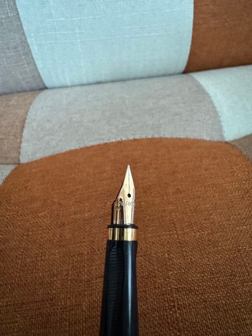 パーカー ワインレッド 万年筆&シャープペン2本セット 1980