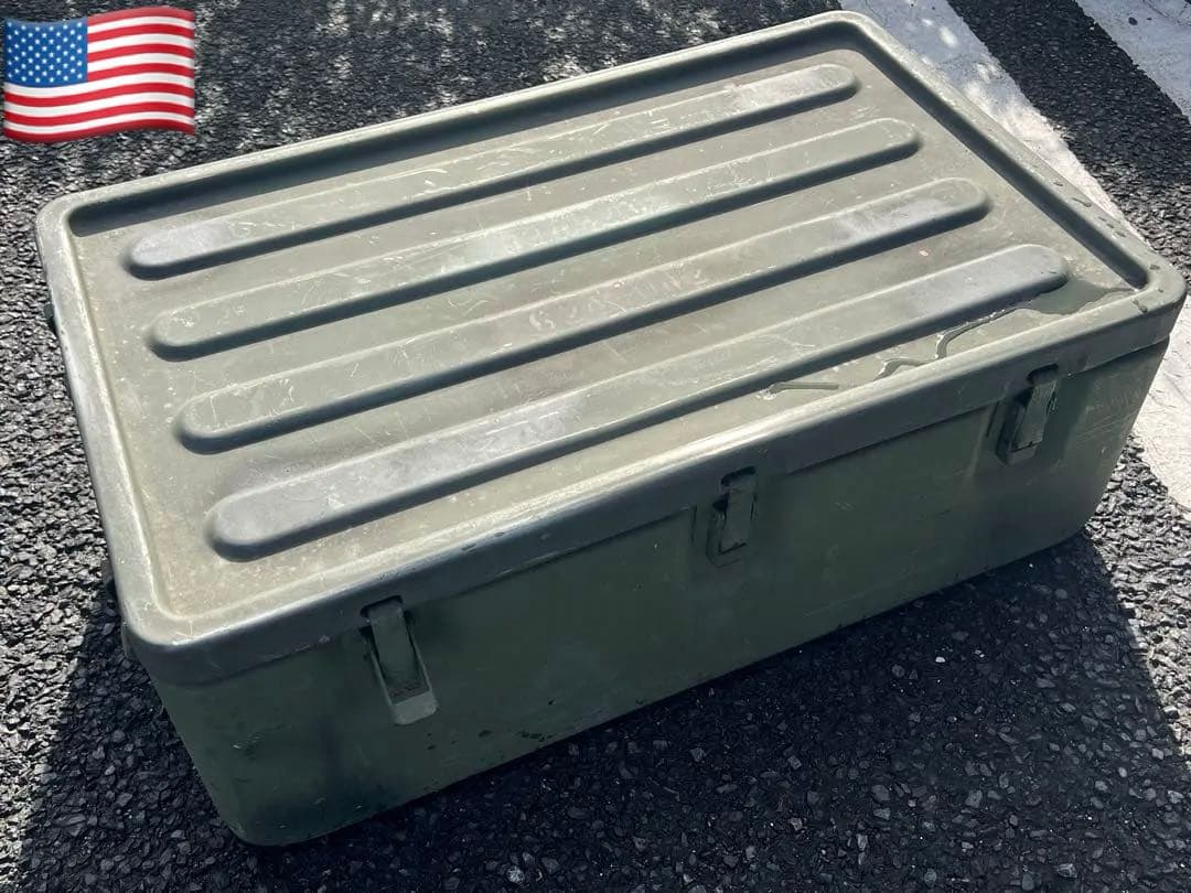 米軍放出品　美品　ベトナム戦争　車載コンテナ　大型収納ボックス