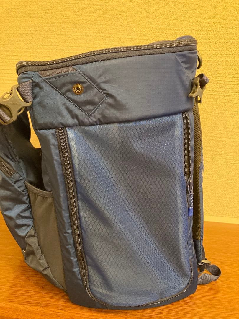 mont-bell リュック型キャリーバッグ 青