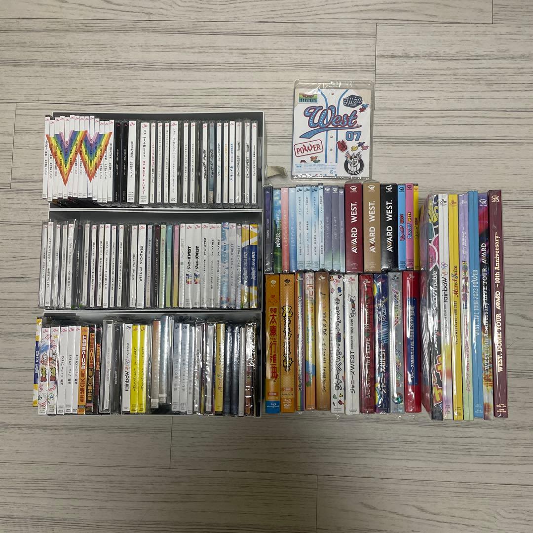 ジャニーズWEST CD DVD 特典 グッズ セット2/28まで