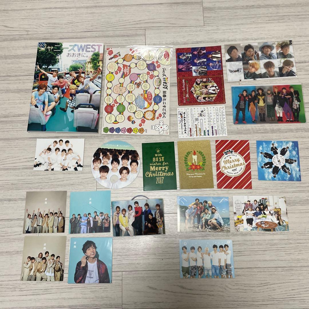 ジャニーズWEST CD DVD 特典 グッズ セット2/28まで