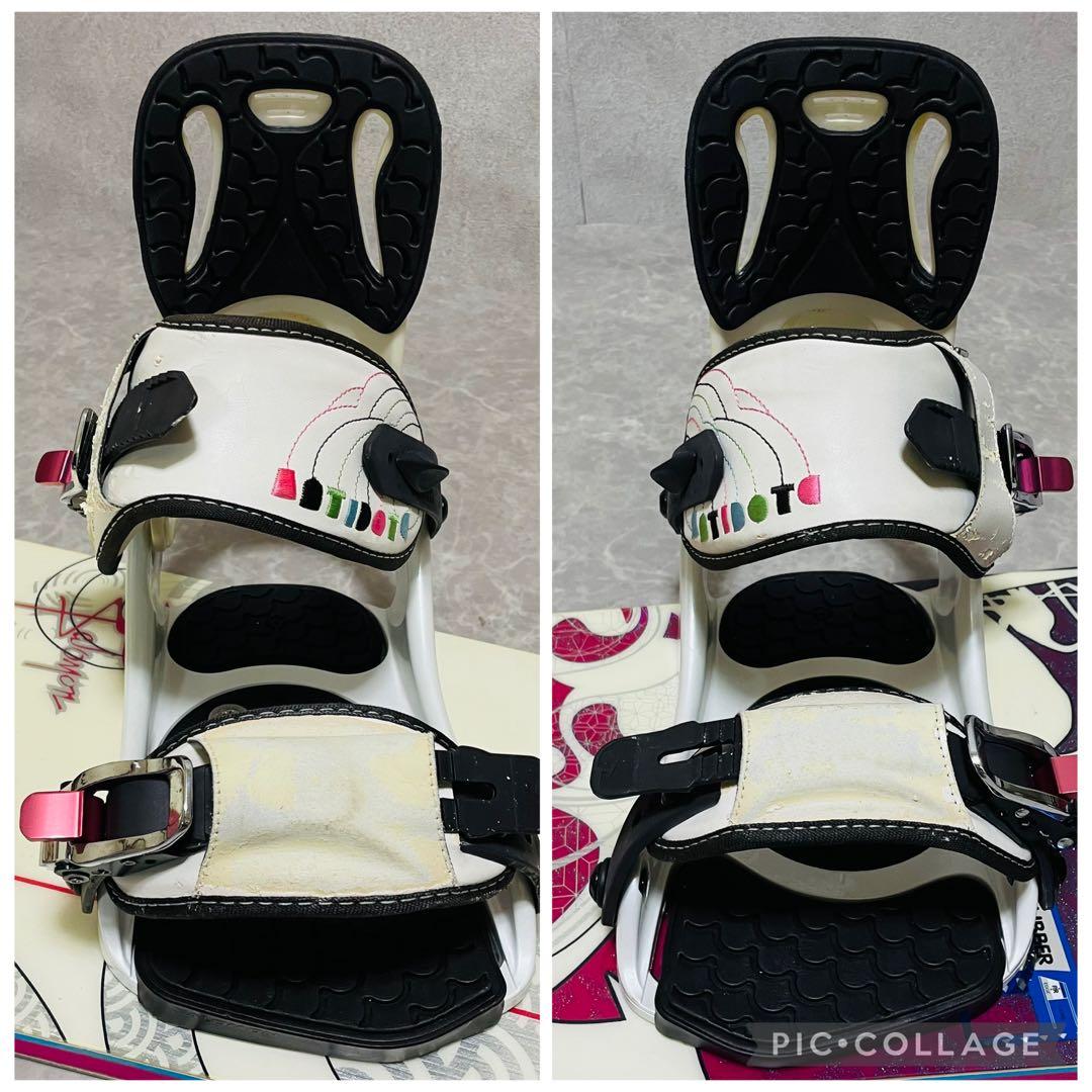 サロモン スノーボード ビンディング セット 初心者 148 M レディース