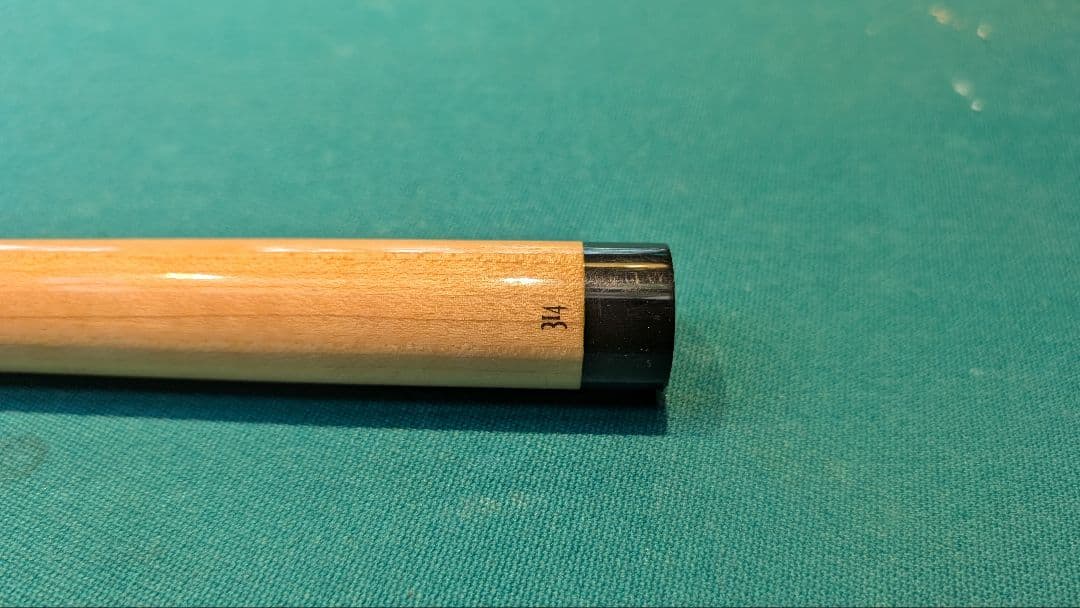 ビリヤード　初代314シャフト10山