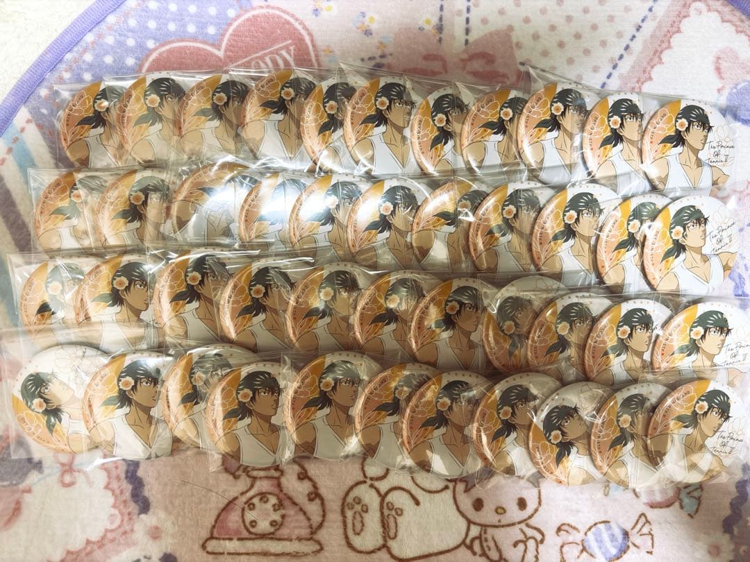 テニスの王子様 海堂薫 花冠 缶バッジ