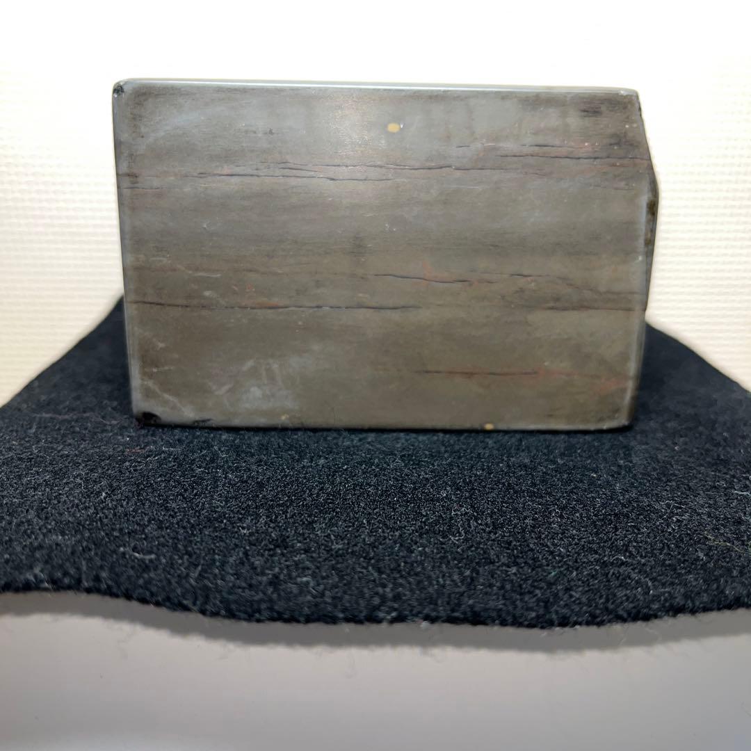 ⭕️中国端渓硯　太史研　綺麗な石紋と11眼柱 個性的　女性好み