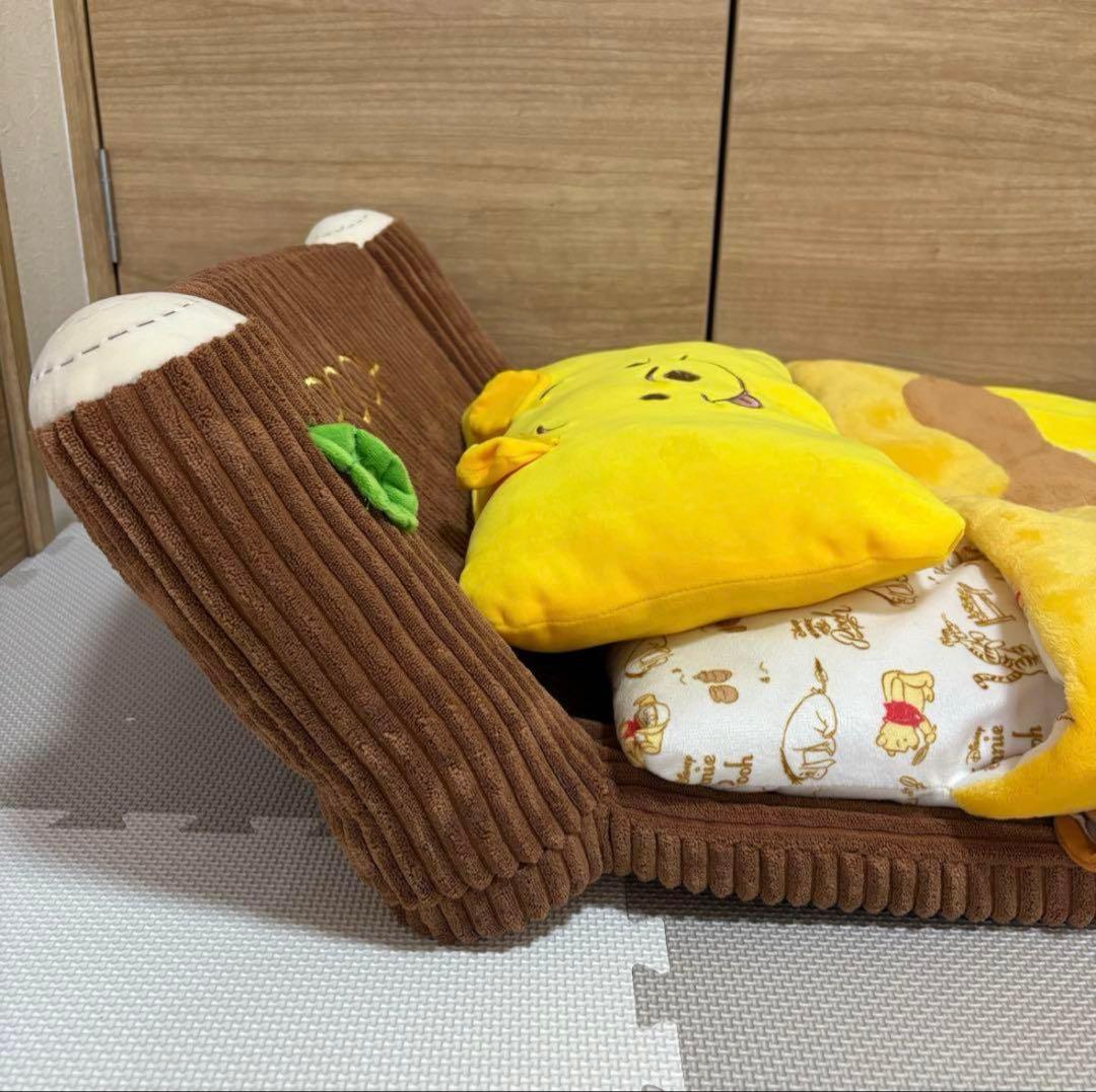 【新品未使用】くまのプーさん カドラーベッド 猫 犬 ベッド ディズニー
