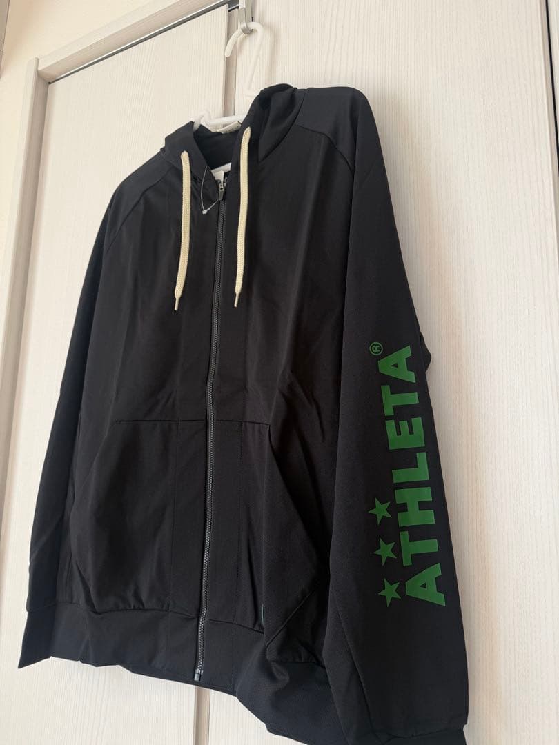 【未使用品】東京ヴェルディ×アスレタ　フルジップパーカー　Ｌ